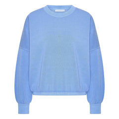 Sudadera de algodón orgánico By Bar - Malyn | Azul