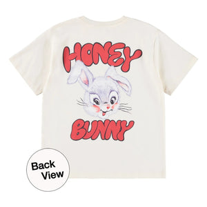 Molo - Riley Honey Bunny Organik pamuklu Tişört | Bej