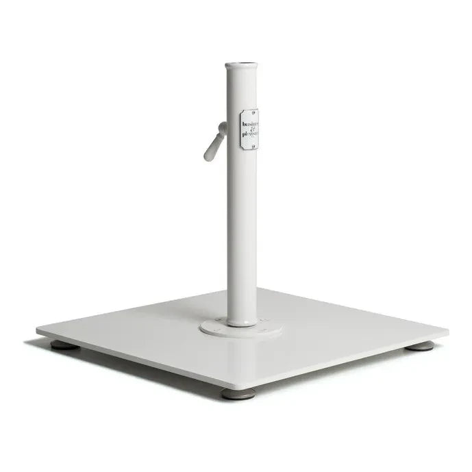 Business & Pleasure Co. - Soporte para sombrilla | Blanco