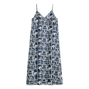 Bobo Choses - Vestido de algodón orgánico Cookery Festival | Gris