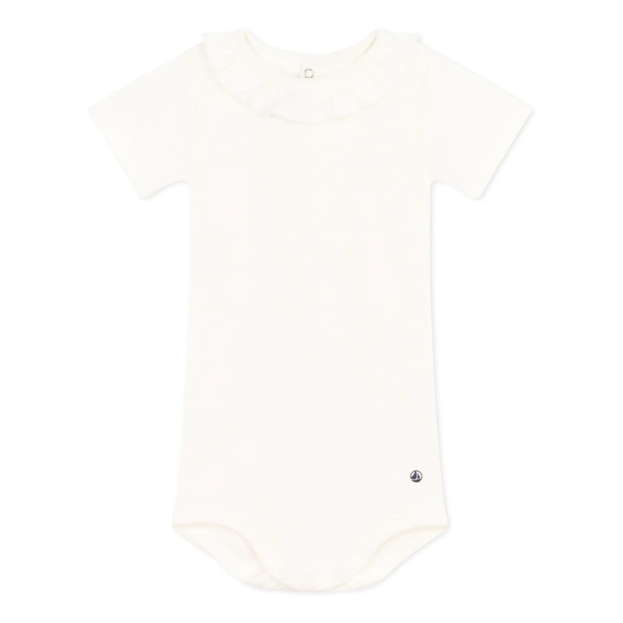 Petit Bateau - Body Maggie Volantes | Crudo