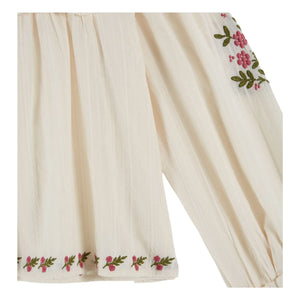 Emile et Ida - Blusa bordada | Crema