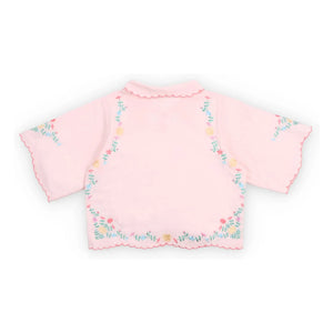 the new society - Blusa Orkide anudada | Rosa claro
