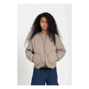 Smallable Kid - Chaqueta Bomber Acolchada Wooly | Gris topo