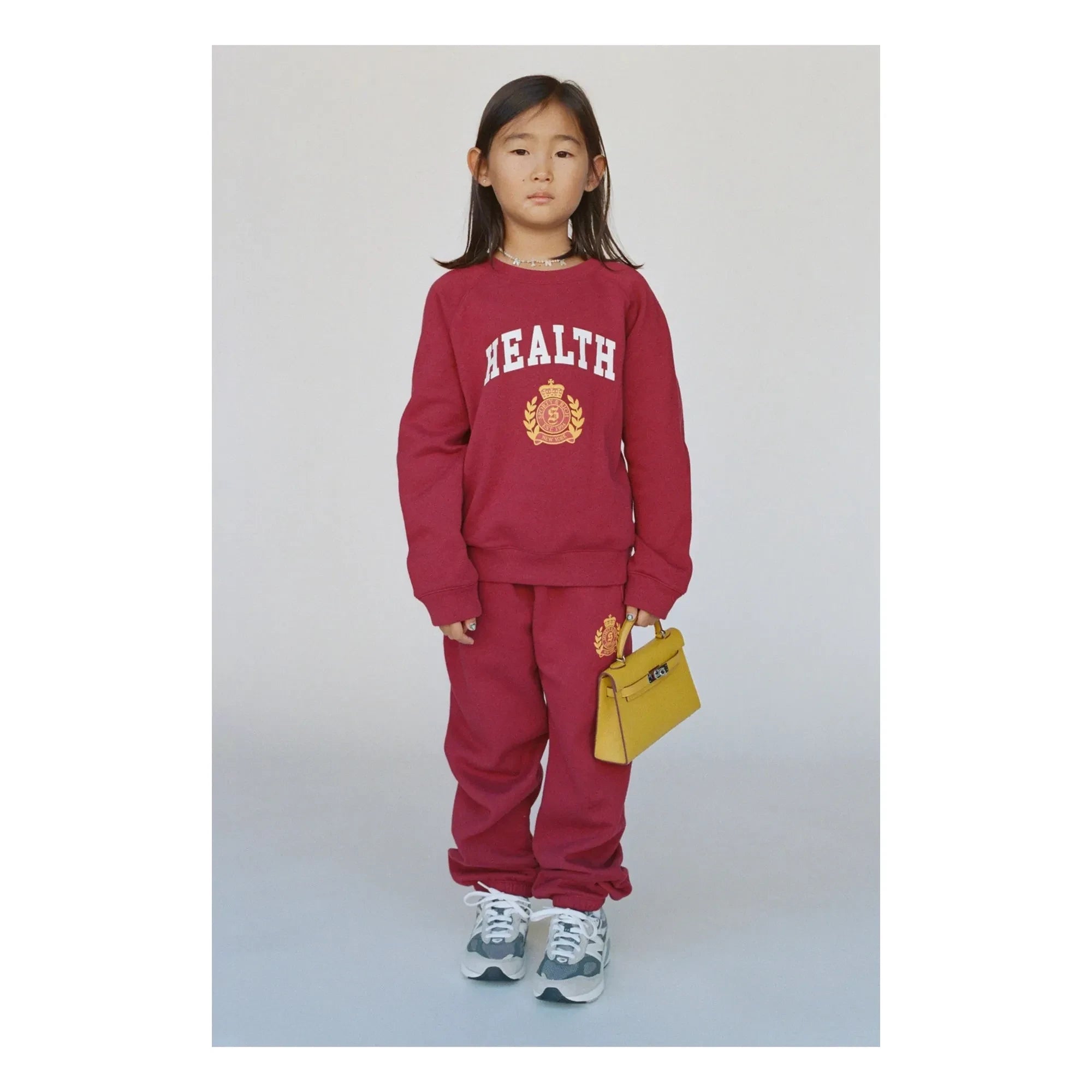 Sporty & Rich - Jogger NY Health Crest | Burdeos