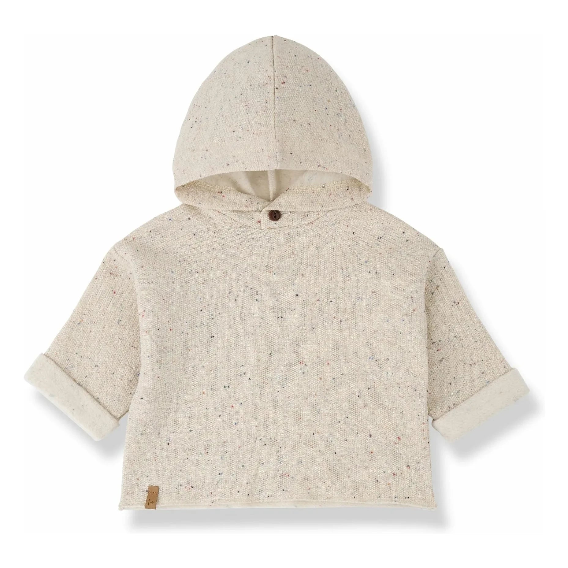 1+ en la familia - Sudadera Bernard | Beige jaspeado