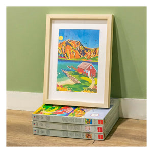 La Petite Épicerie - Set de colorear - Noruega, Nolwenn Studio