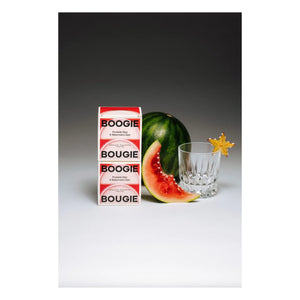 Vela de Boogie Bougie - Bocados de sandía y aperitivos junto a la piscina