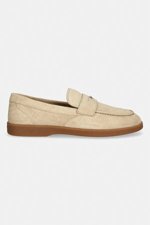 Mocasines Michael Kors de ante para hombre Wesley sin cordones