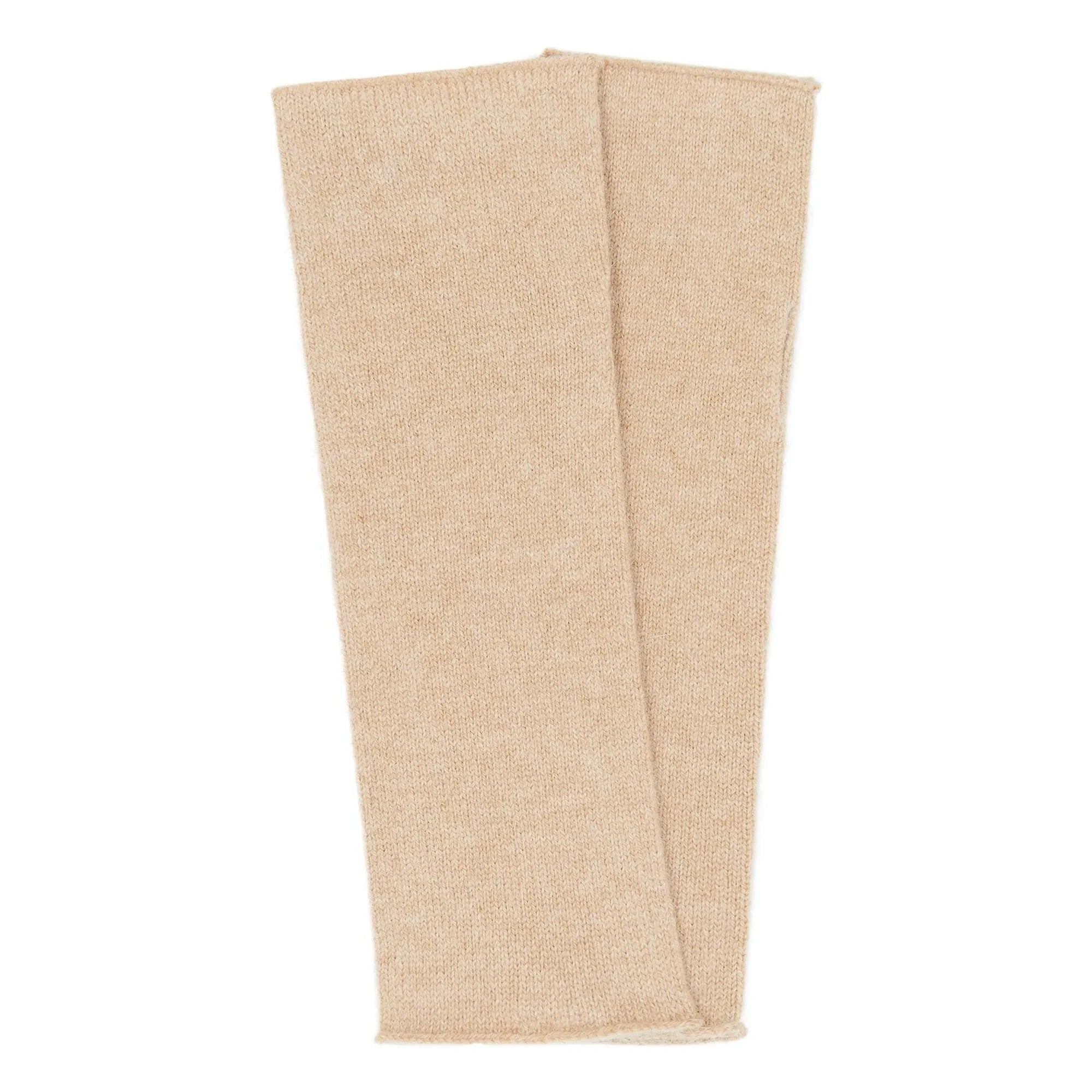 SMALLABLE BASICS - Saf yün manşet | Heather beige