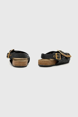 AllSaints Sandalia de mujer Staffa Raffia