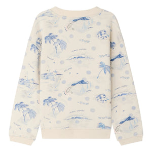 Bonpoint - Sudadera de algodón orgánico Tonino | Crudo