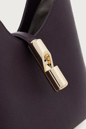 Bolso hobo de piel Furla Goccia S para mujer