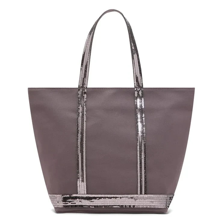 Vanessa Bruno - Fermuarlı Tote M | Kömür grisi