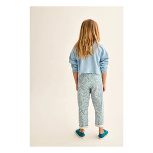 Cozmo - Pantalones Bella Leopardo | Turquesa