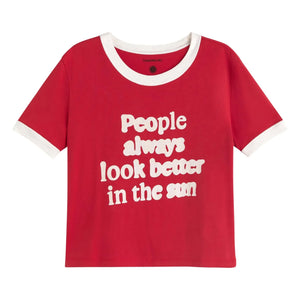 Thinking Mu - People Zowie Camiseta Algodón orgánico | Rojo