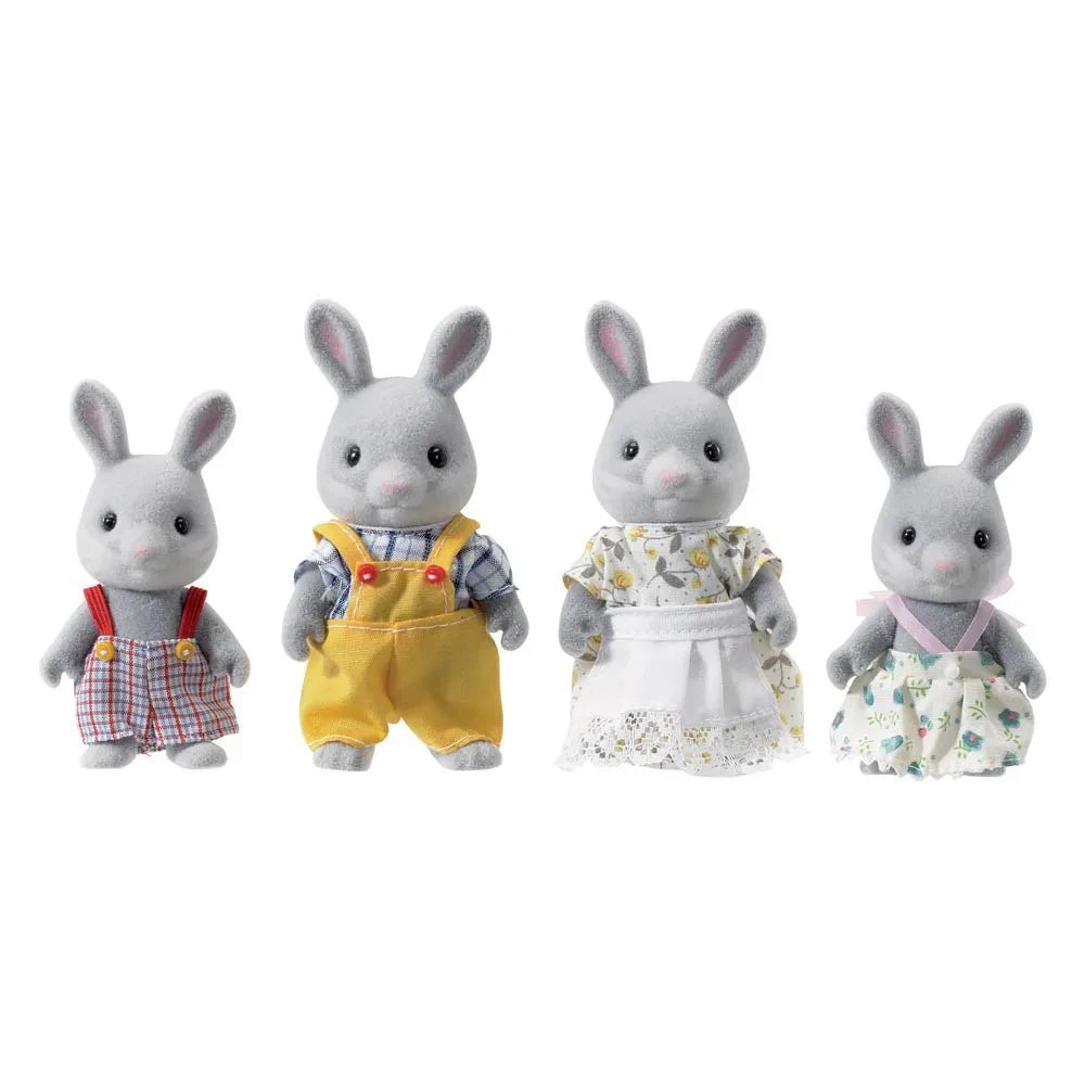 Sylvanian Families - Familia Conejo Gris