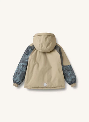 Wheat - Chaqueta de esquí Sneen fabricada con fibras recicladas | Arena