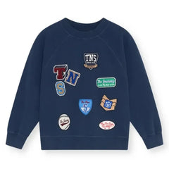 the new society - Sudadera Eden | Azul marino