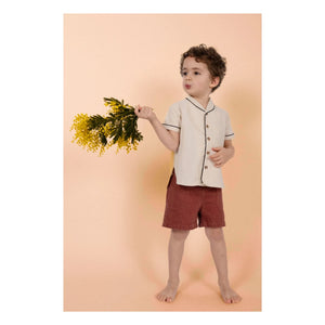 Camisa de lino Loir - Paco | Crudo