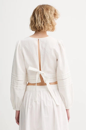 Marc O'Polo Blusa para Mujer, Mezcla de Lino