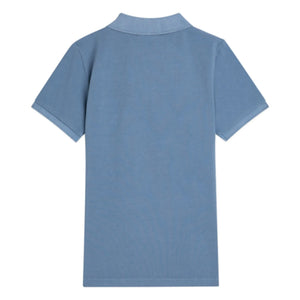 Scotch & Soda - Polo con logo bordado | Azul grisáceo
