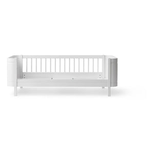 Oliver Furniture - Mini+ cuna convertible, con kit junior incluido | Blanco