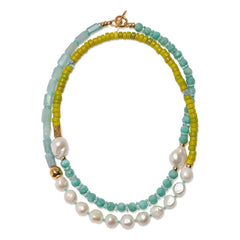 Lizzie Fortunato - Collar Cabana | Verde