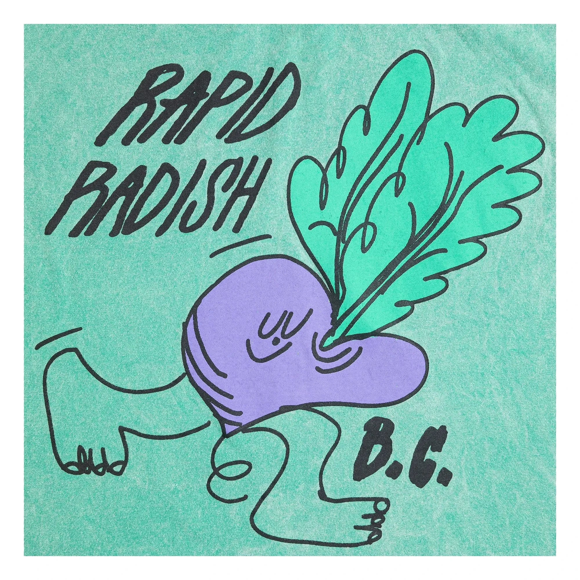 Bobo Choses - Camiseta sin mangas Rapid Radish de algodón orgánico | Verde