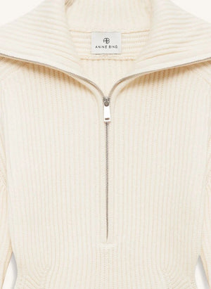 Anine Bing - Sudadera de Lana y Cachemira June | Ecru
