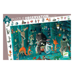 Djeco - Rompecabezas de observación La orquesta - 35 piezas