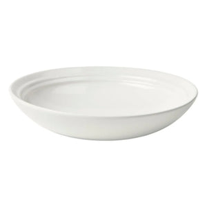 Broste Copenhagen - Plato hondo de cerámica Stevns | Blanco
