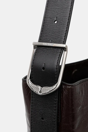 ZADIG&VOLTAIRE JANE HOBO VINTAGE Bolso de Piel Charol
