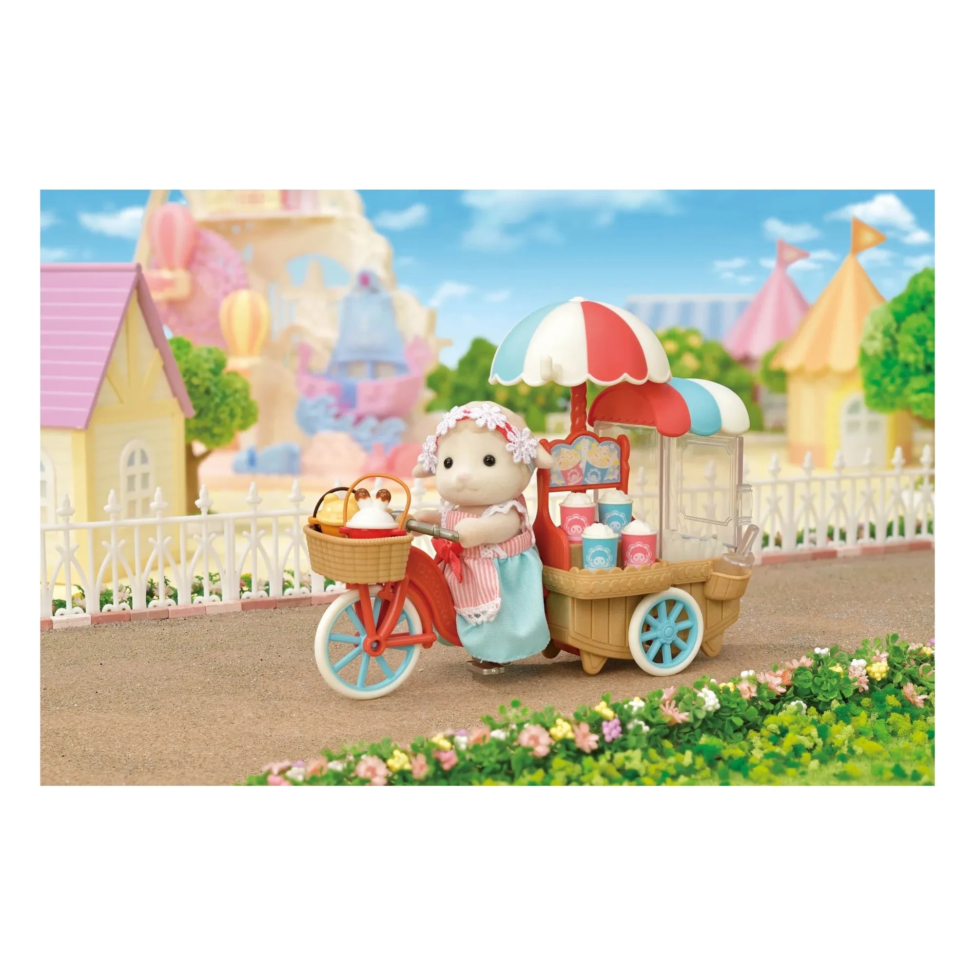 Sylvanian Families - Mamá oveja y puesto de palomitas