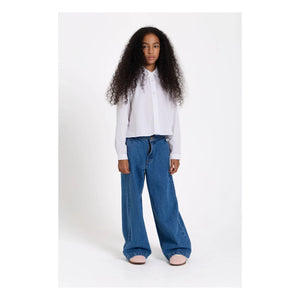 Smallable Kid - Camisa corta Clara | Blanco