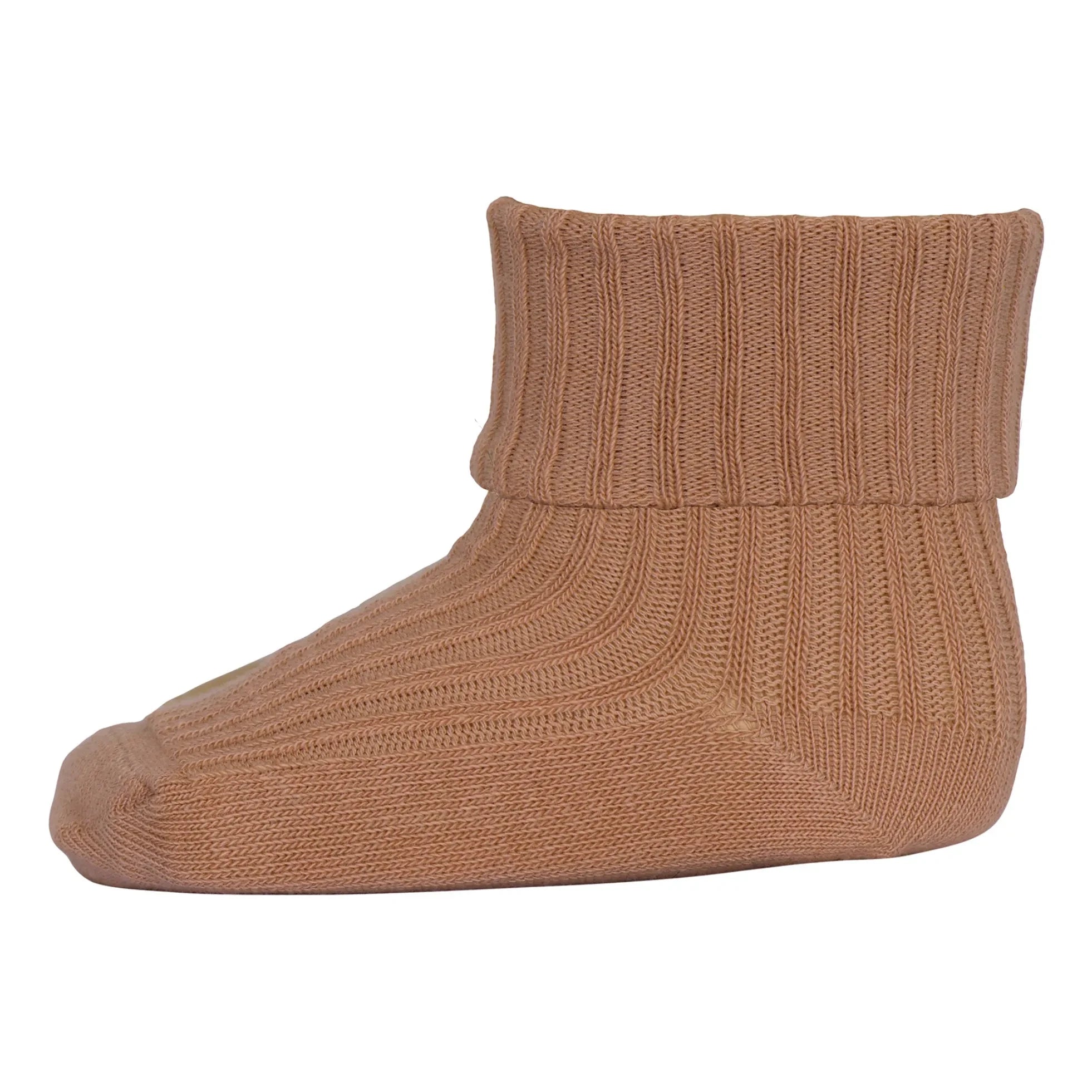 Mp Denmark - Calcetines de algodón acanalados | Marrón