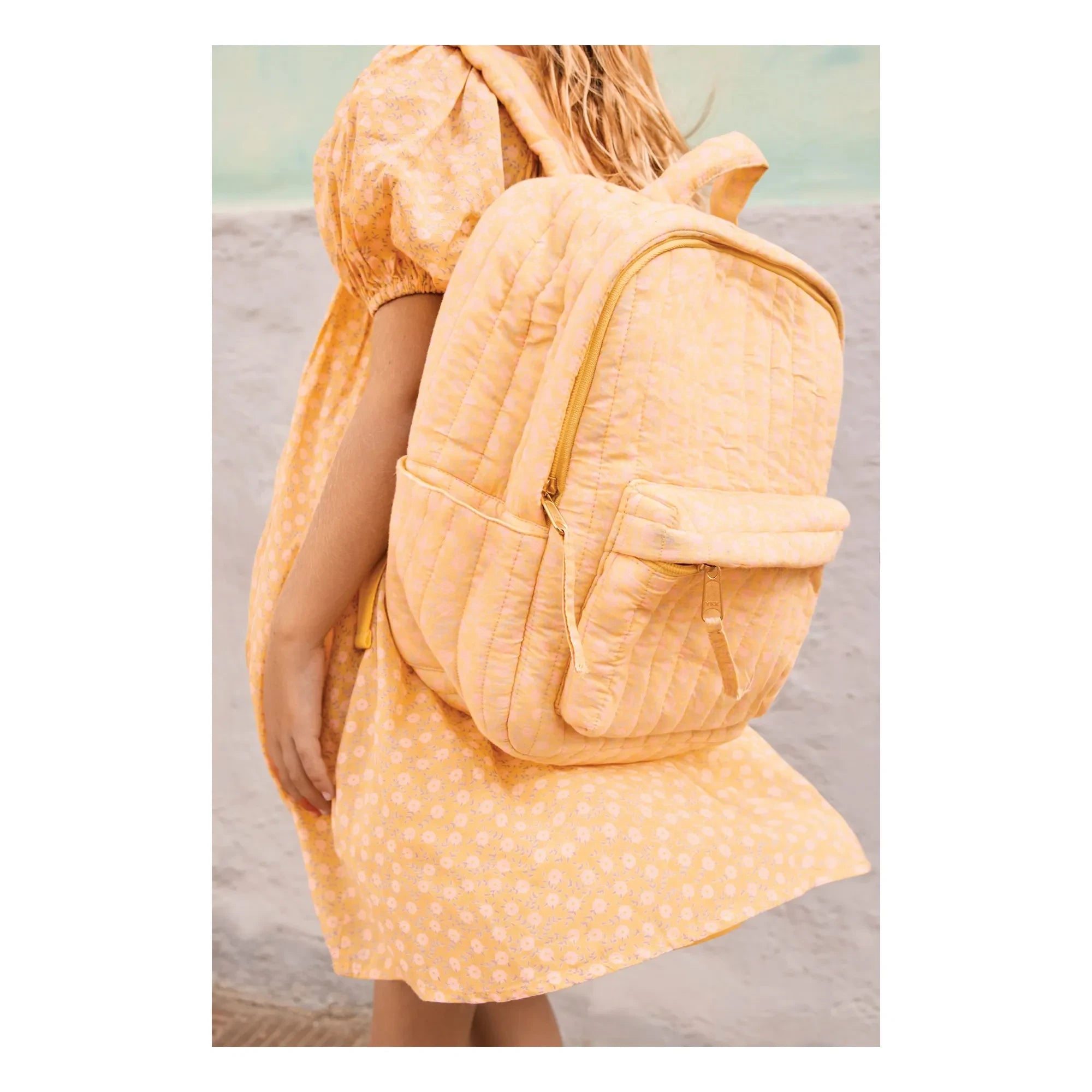 Bonton - Mochila PM Fleuri | Amarillo