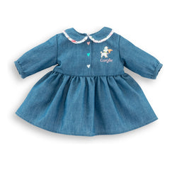 Corolle - Vestido para muñeca de 30 cm Un week-end à Paris | Azul denim