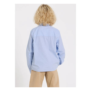Smallable Kid - Camisa de Rayas Zak | Azul claro