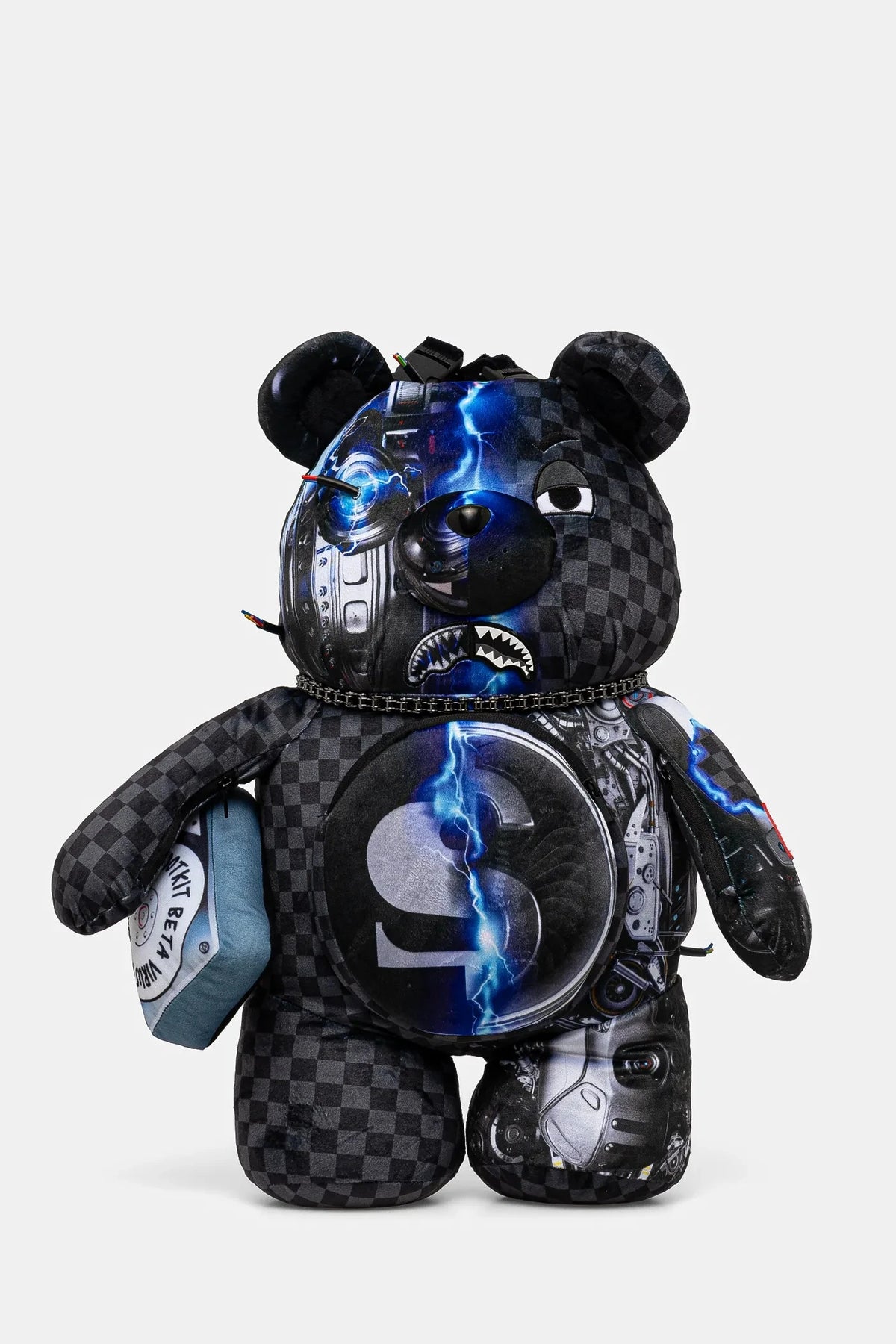 Sprayground - Siyah Küçük Boy Desenli Sırt Çantası 910B6784NSZ