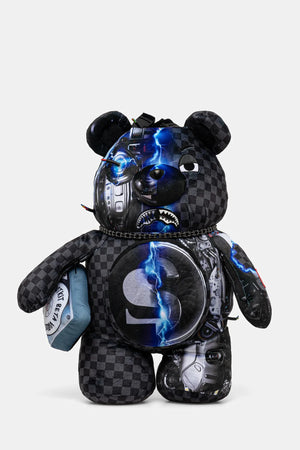 Sprayground - Siyah Küçük Boy Desenli Sırt Çantası 910B6784NSZ
