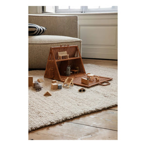 Ferm Living Kids - Casa de ratán trenzado