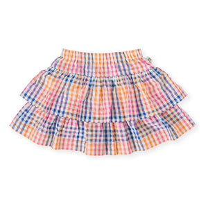 Goldie + Ace - Goldie+Ace x Smallable Especial - Falda de Cuadros con Volantes | Rosa