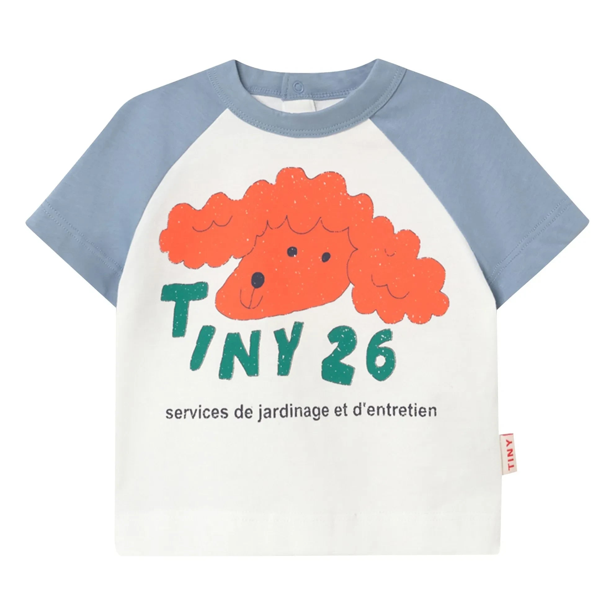 Tinycottons - Camiseta de perro de algodón orgánico | Blanco