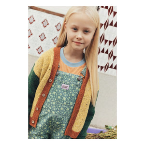 Favorite People - Chaqueta de lana con bloques de color Lunck Box | Amarillo