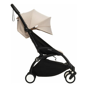 Stokke® - Cochecito YOYO³ Bonpoint 6+ Chasis negro | Beige