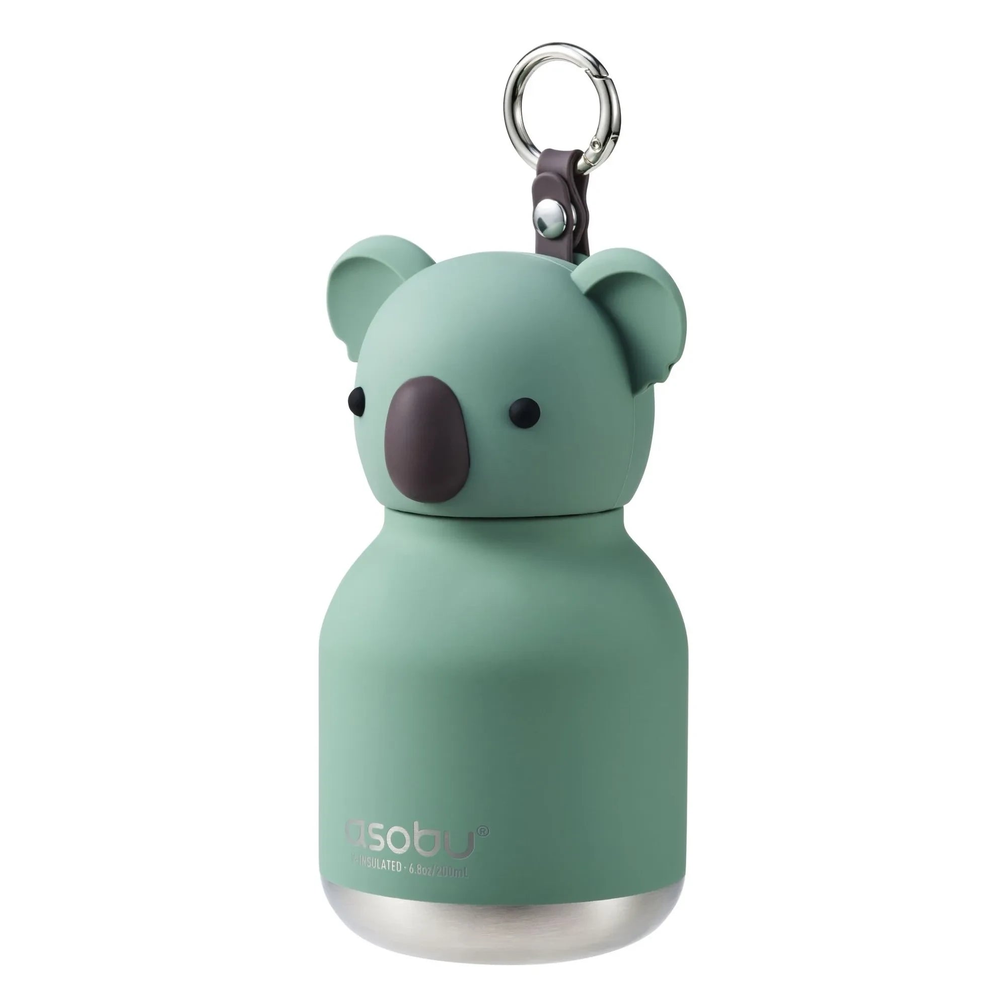 Asobu - Mini botella de acero inoxidable Koala | Gris