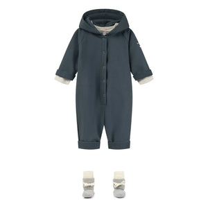 Gray Label - Buzo con capucha de algodón orgánico | Azul grisáceo