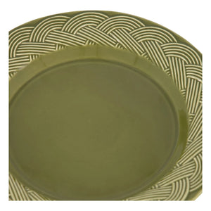 House of Capricorn - Plato de comida Vime | Verde