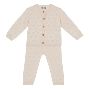 Bonton - Conjunto de cárdigan y leggings Marianne | Crudo